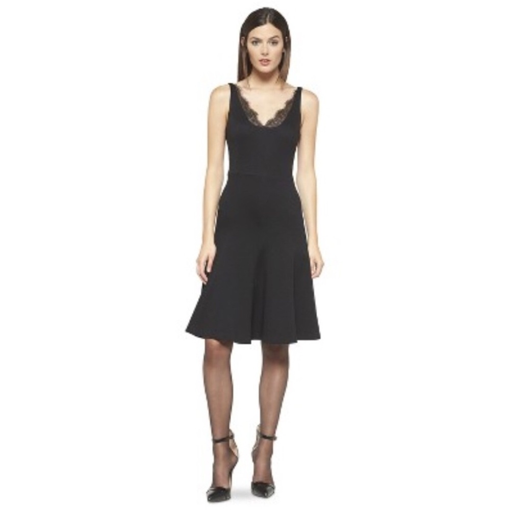 NWT Altuzarra Ponte Dress with Lace Detail